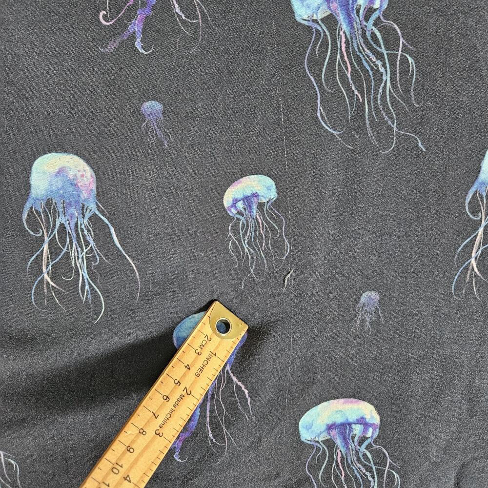 RSVLTS Jellyfish Shirt Men's 2XL Navy Dare Mighty Things Rare AOP Fun Bold - Picture 9 of 9